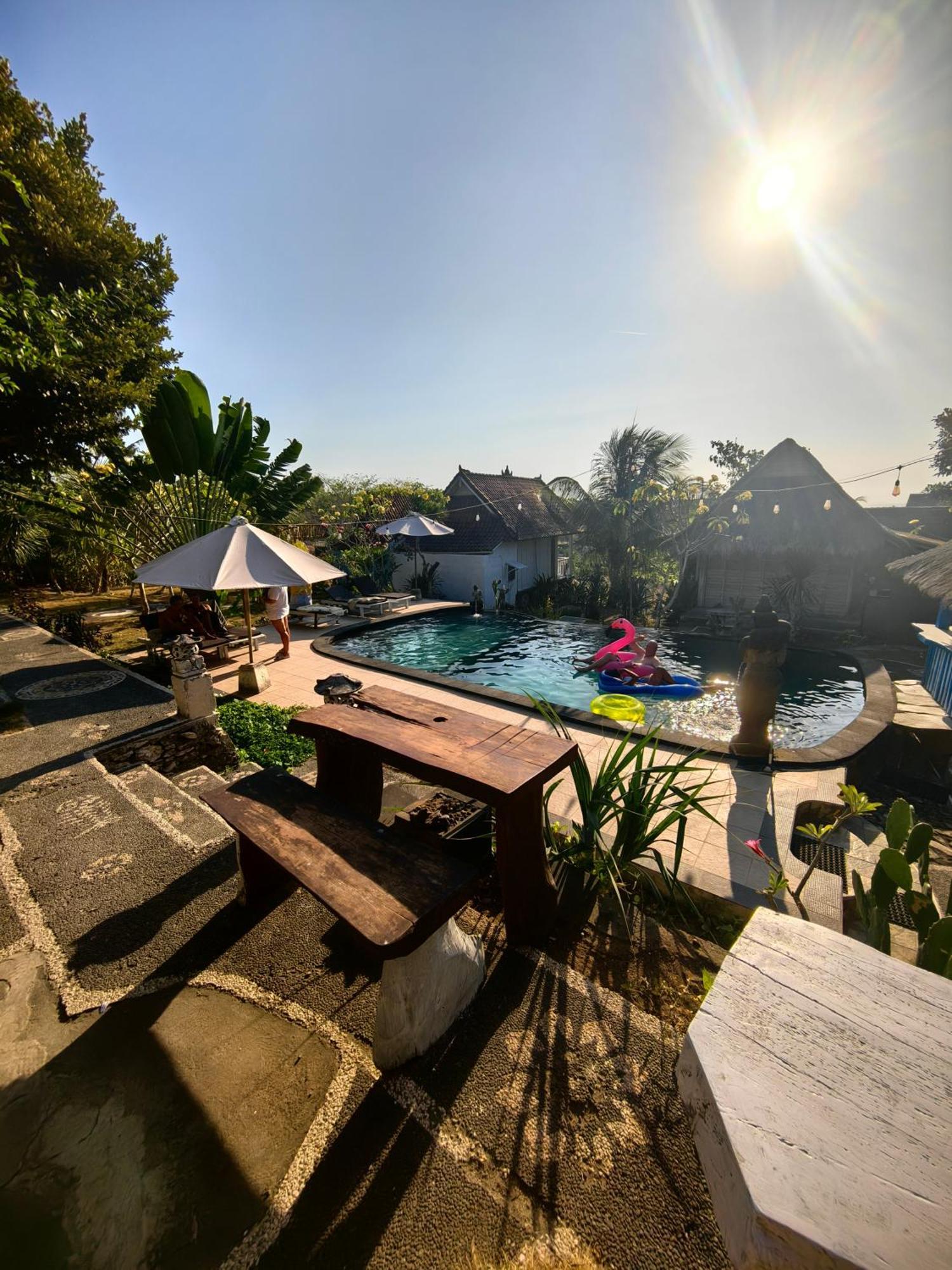 The Dafish Ceningan Hotell Ceningan Island Exteriör bild