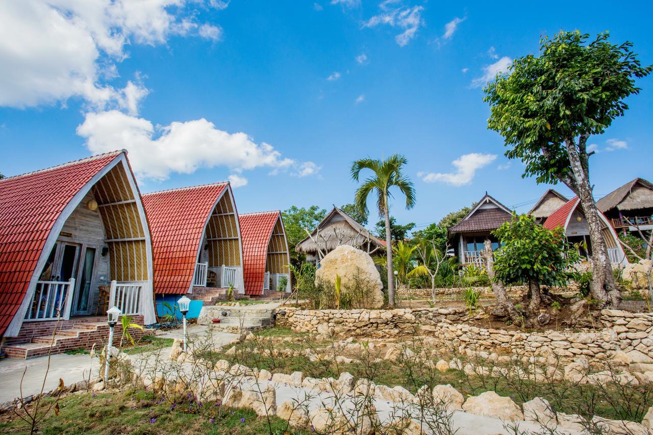 The Dafish Ceningan Hotell Ceningan Island Exteriör bild