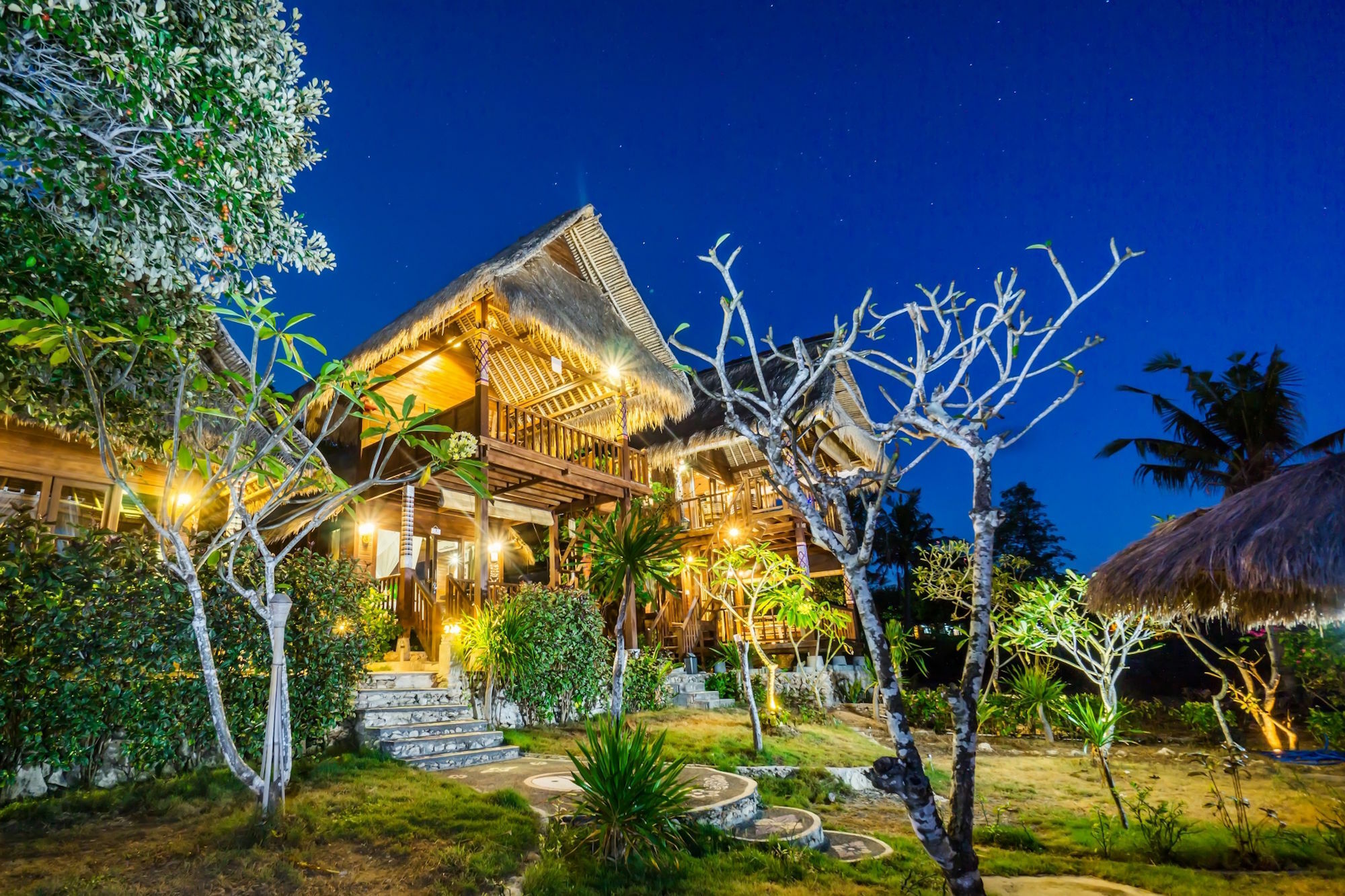 The Dafish Ceningan Hotell Ceningan Island Exteriör bild