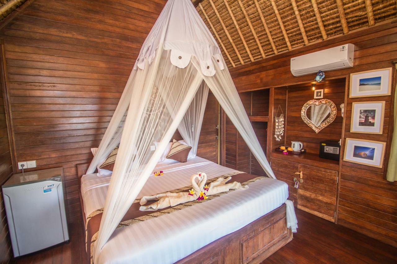 The Dafish Ceningan Hotell Ceningan Island Exteriör bild