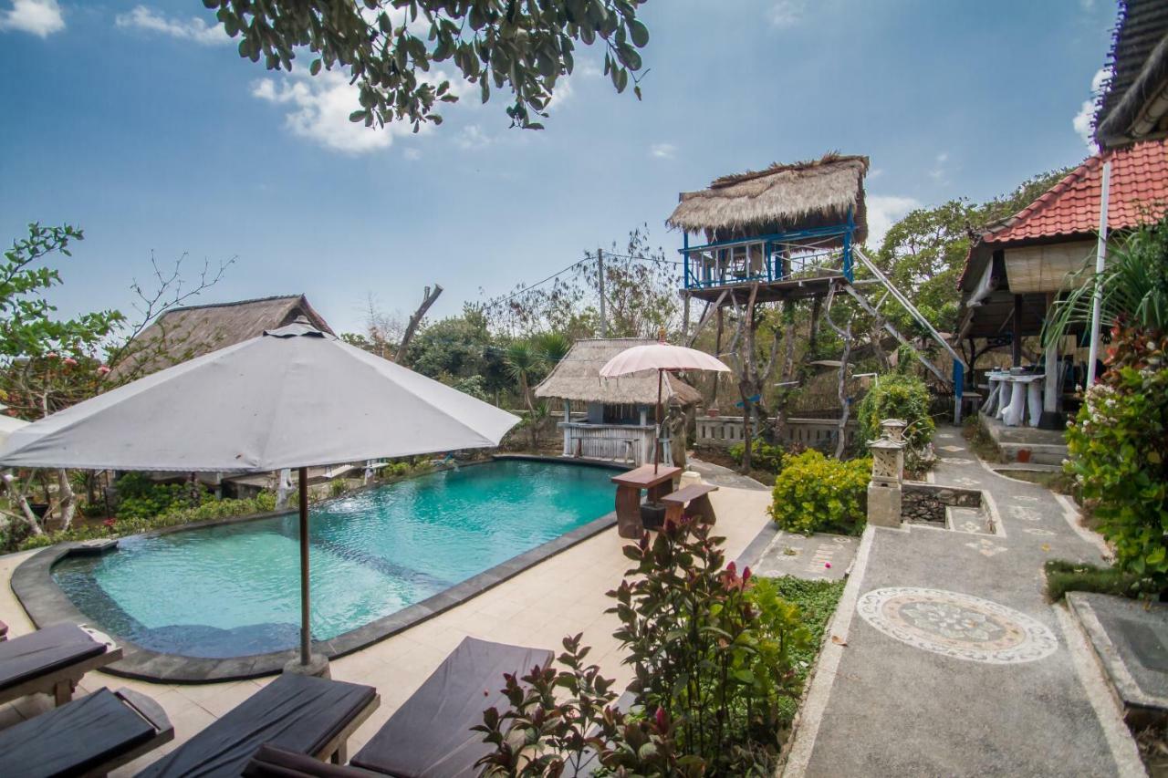The Dafish Ceningan Hotell Ceningan Island Exteriör bild